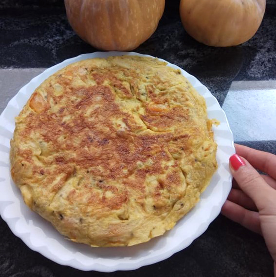 TORTILLA DE CALABAZA