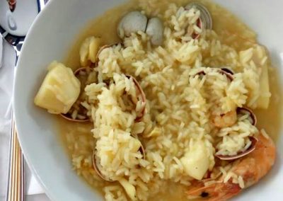 ARROZ CALDOSO CON PESCADO