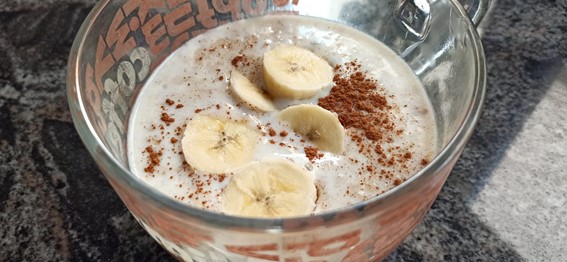 PORRIDGE DE AVENA CON PLÁTANO