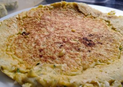 TORTILLA DE HARINA DE GARBANZOS