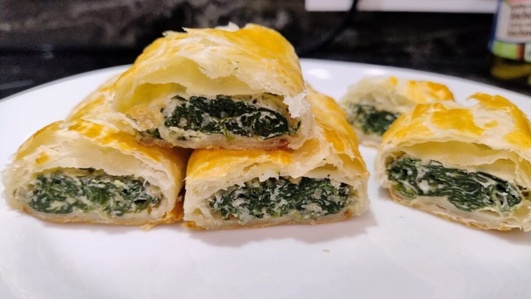 BOCADITOS DE ESPINACAS Y QUESO RICOTTA