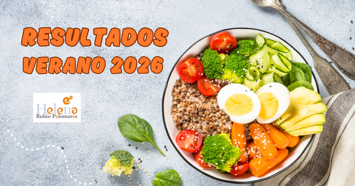 Asesora nutricional Alcázar de San Juan RESULTADOS VERANO 2026